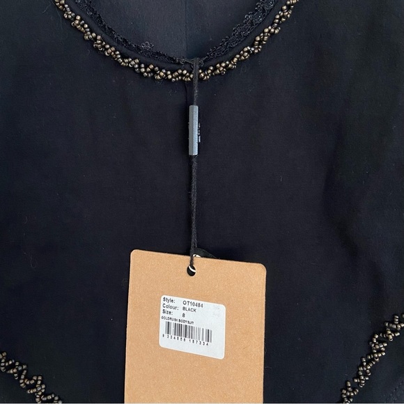 ONE TEASPOON Goldrush Sequin Beaded Open Back Bodysuit - Picture 7 of 10